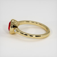 1.68 Ct. Ruby Ring, 14K Yellow Gold 4