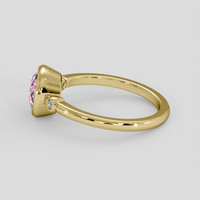 1.71 Ct. Pink Sapphire Ring, 14K Yellow Gold 4