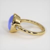 5.49 Ct. Sapphire Ring, 14K Yellow Gold 4