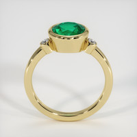 1.87 Ct. Emerald Ring, 18K Yellow Gold 3