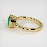 1.87 Ct. Emerald Ring, 18K Yellow Gold 4