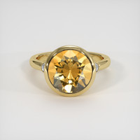 4.12 Ct. Gemstone Ring, 18K Yellow Gold 1