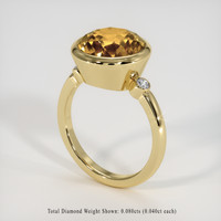 4.12 Ct. Gemstone Ring, 18K Yellow Gold 2