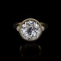 5.38 Ct. Gemstone Ring, 18K Yellow Gold 1