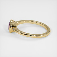 0.88 Ct. Gemstone Ring, 18K Yellow Gold 4