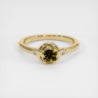 1.01 Ct. Gemstone Ring, 18K Yellow Gold 1