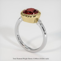 2.60 Ct. Gemstone Ring, 14K Yellow & White 2