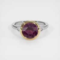 2.79 Ct. Gemstone Ring, 14K Yellow & White 1