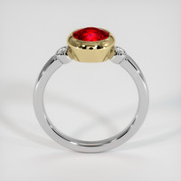 1.68 Ct. Ruby Ring, 14K Yellow & White 3