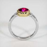 1.51 Ct. Ruby Ring, 14K Yellow & White 3