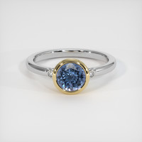 1.23 Ct. Gemstone Ring, 18K Yellow & White 1