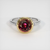 2.60 Ct. Gemstone Ring, 18K Yellow & White 1