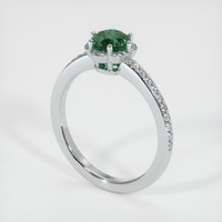 1.01 Ct. Sapphire Ring, Platinum 950 2