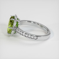 3.50 Ct. Alexandrite Ring, 10K White Gold 4