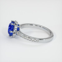 2.91 Ct. Sapphire Ring, 14K White Gold 4