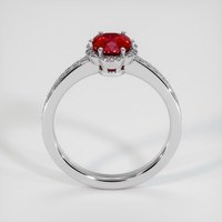 1.06 Ct. Ruby Ring, 18K White Gold 3