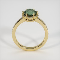 1.75 Ct. Green Sapphire Ring, 14K Yellow Gold 3