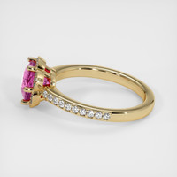 2.07 Ct. Sapphire Ring, 18K Yellow Gold 4