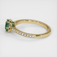 1.01 Ct. Sapphire Ring, 18K Yellow Gold 4