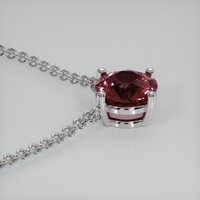 2.86 Ct. Gemstone Necklace, Platinum 950 3