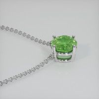 0.90 Ct. Gemstone Necklace, Platinum 950 3