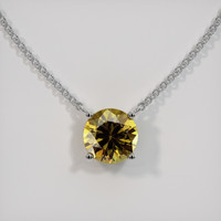 1.01 Ct. Gemstone Necklace, Platinum 950 1