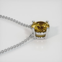 1.01 Ct. Gemstone Necklace, Platinum 950 3