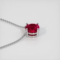 Ruby Necklace 1.12 Ct. Platinum 950 Preview