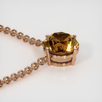 6.85 Ct. Gemstone Necklace, 14K Rose Gold 3