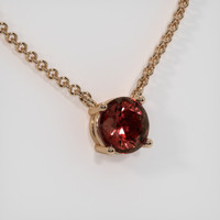 2.60 Ct. Gemstone Necklace, 14K Rose Gold 2