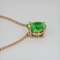1.54 Ct. Gemstone Necklace, 14K Rose Gold 3