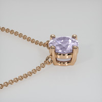 1.29 Ct. Gemstone Necklace, 14K Rose Gold 3