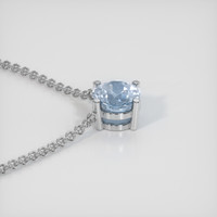 0.77 Ct. Gemstone Necklace, 18K White Gold 3