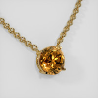 6.85 Ct. Gemstone Necklace, 14K Yellow Gold 2