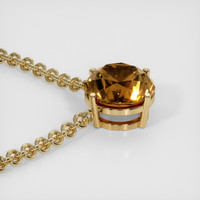 6.85 Ct. Gemstone Necklace, 14K Yellow Gold 3