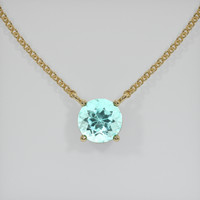 0.67 Ct. Gemstone Necklace, 14K Yellow Gold 1