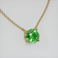 1.54 Ct. Gemstone Necklace, 14K Yellow Gold 2