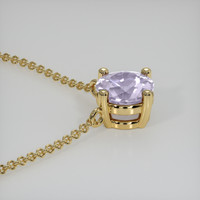 1.29 Ct. Gemstone Necklace, 14K Yellow Gold 3