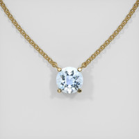 0.77 Ct. Gemstone Necklace, 14K Yellow Gold 1