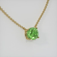 0.90 Ct. Gemstone Necklace, 14K Yellow Gold 2