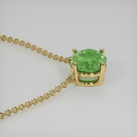 0.90 Ct. Gemstone Necklace, 14K Yellow Gold 3