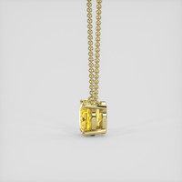 1.31 Ct. Yellow Sapphire Necklace, 14K Yellow Gold 3