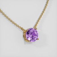 1.45 Ct. Gemstone Necklace, 18K Yellow Gold 2