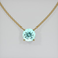 0.67 Ct. Gemstone Necklace, 18K Yellow Gold 1