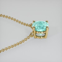 0.67 Ct. Gemstone Necklace, 18K Yellow Gold 3