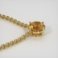 4.16 Ct. Gemstone Necklace, 18K Yellow Gold 3