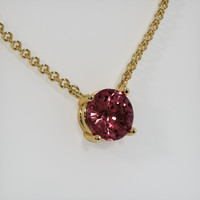 2.86 Ct. Gemstone Necklace, 18K Yellow Gold 2