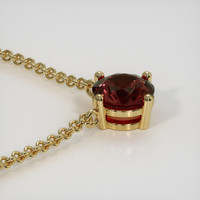 2.60 Ct. Gemstone Necklace, 18K Yellow Gold 3