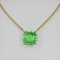 1.54 Ct. Gemstone Necklace, 18K Yellow Gold 1