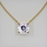 1.29 Ct. Gemstone Necklace, 18K Yellow Gold 1